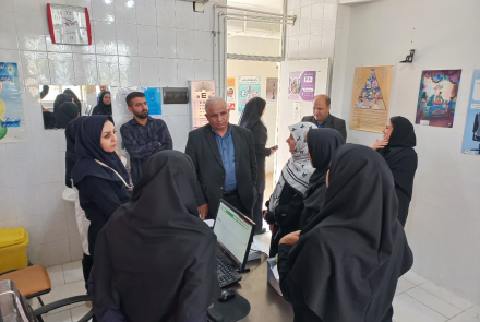  گزارش بازدید از شبکه بهداشت شهرستان چادگان1405